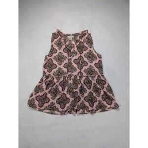 LOFT Outlet Paisley Peplum Blouse - Small